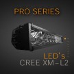 39 Inch PRO Series LED Light Bars with Precision Parabolic Reflectors.